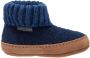 Bergstein BN Cozy Lux Dark Blue 21 Kinder Sloffen Blauw - Thumbnail 1