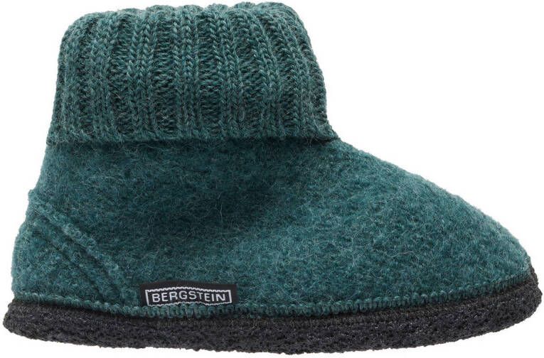 Bergstein Cozy Sloffen Unisex Junior Seagreen