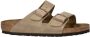 Birkenstock Arizona BS nubuck slippers taupe - Thumbnail 1