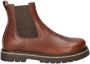 Birkenstock Highwood Slip-In leren chelsea boots cognac - Thumbnail 1