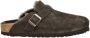 Birkenstock slipper BOSTON Shearling Mocca Seude Leather narrow - Thumbnail 2