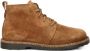 Birkenstock Uppsala Mid Shearling gevoerde suède veterboots cognac - Thumbnail 1