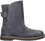 Birkenstock Women's Uppsala Shearling Suede Leather Winterschoenen Narrow grijs - Thumbnail 1