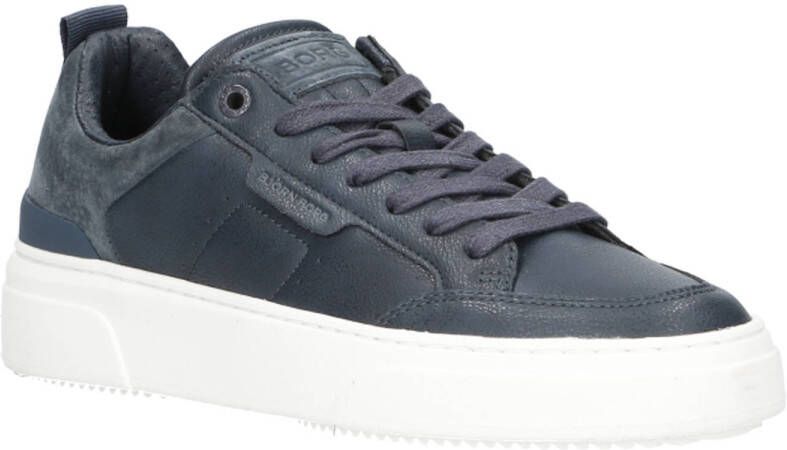 Björn Borg T1930 Tennis Mid heren sneaker Donkerblauw