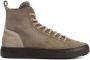 Blackstone Premium Leren Sneaker met Schapenvacht Voering Brown Dames - Thumbnail 2