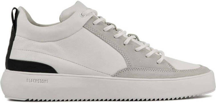 Blackstone XG90 WHITE ANTARCTICA MID-SNEAKER Man WHITE ANTARTICA