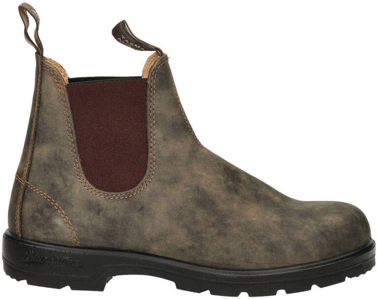 BLUNDSTONE 585 nubuck chelsea boots bruin