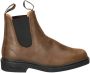 BLUNDSTONE leren chelseaboots bruin - Thumbnail 1