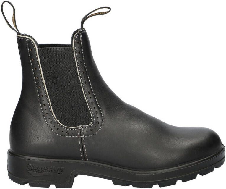 BLUNDSTONE Original High Top leren chelsea boots zwart