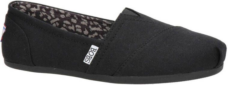 Bobs by Skechers Plush espadrilles zwart