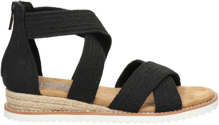 Skechers Sandalen DESERT KISS- zomerschoen sandaal keilhak met hielrits