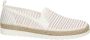 Bobs Flexapdrille 3.0 gestreepte espadrilles wit pastel - Thumbnail 1