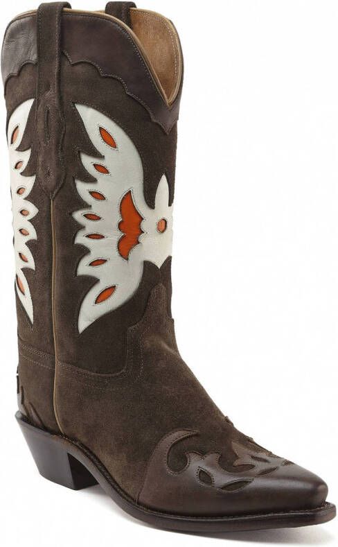 Bootstock Eagle brown leren cowboylaarzen bruin