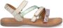 Braqeez Cassy Call leren sandalen mintgroen Meisjes Leer Meerkleurig 26 - Thumbnail 1