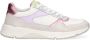 Braqeez 424475-998 Meisjes Lage Sneakers Multicolor Leer Veters - Thumbnail 1