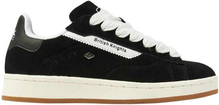 British Knights Ezo suède sneakers zwart