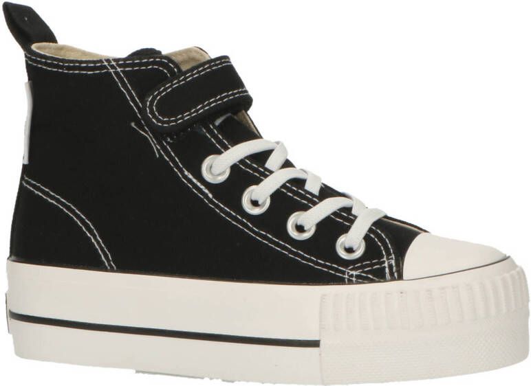 British Knights Kaya Mid plateau sneakers zwart