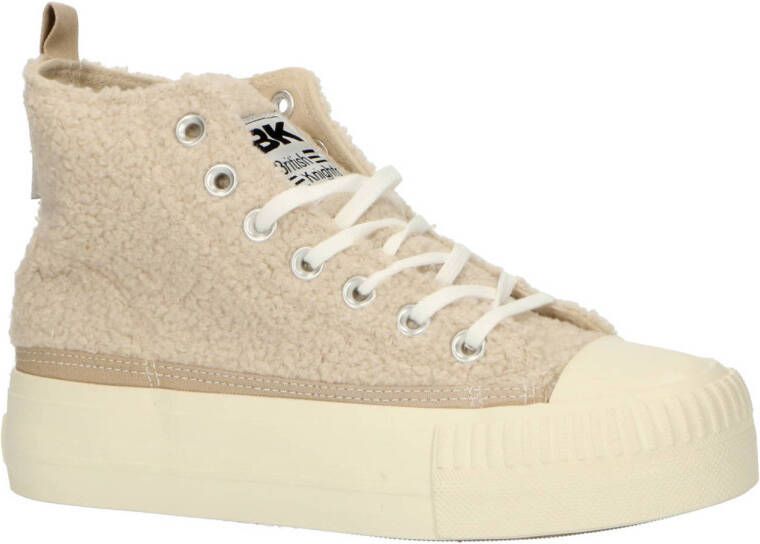 British Knights KAYA MID Dames sneakers hoog Beige