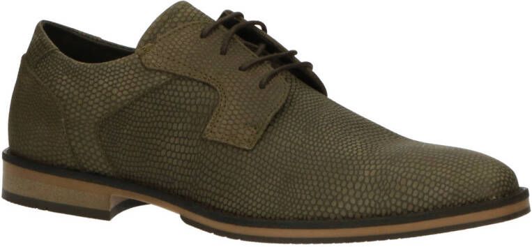 Bullboxer Lace Up Men Green 42 Veterschoenen