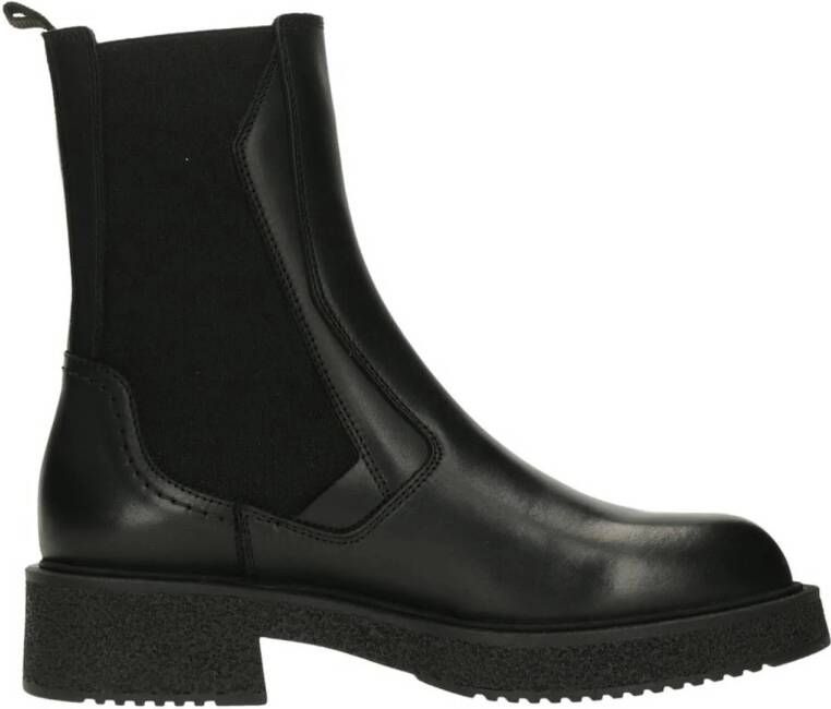 Bullboxer Stijlvolle Chelsea Boots voor Vrouwen Black Dames