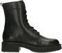 Bullboxer Bulboxer 555501E6L Mira Biker Zwart Leer Biker boots Dames - Thumbnail 1