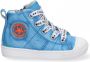 BunniesJR Bunnies JR 221235-223 Hoge Sneakers Blauw Nubuck Veters - Thumbnail 1