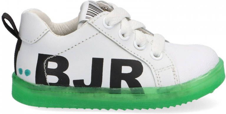 BunniesJR Bunnies JR 221322-500 Jongens Lage Sneakers Wit Leer Veters - Foto 1