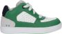 BunniesJR Loran Louw leren sneakers groen wit Jongens Leer Meerkleurig 28 - Thumbnail 1