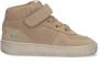 BunniesJR 224650-408 Meisjes Hoge Sneakers Taupe Suède Veters - Thumbnail 1