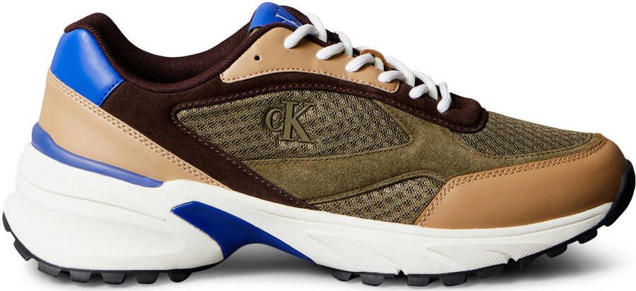 Calvin Klein Jeans Leren sneakers met labeldetails model 'HIKE RUNNER'