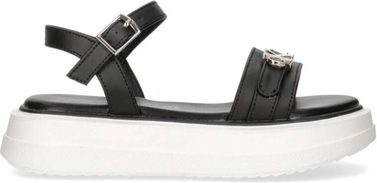 Calvin Klein sandalen zwart Meisjes Imitatieleer Effen 30