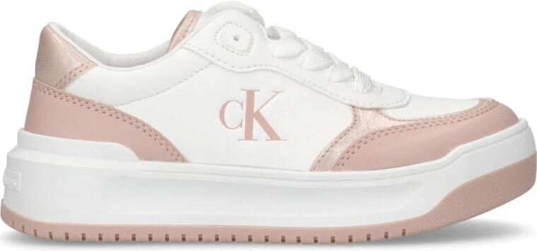 Calvin Klein sneakers roze wit