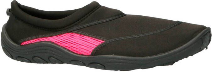 Campri waterschoenen zwart roze