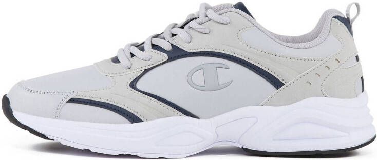 Champion Count Low sneakers lichtgrijs donkerblauw