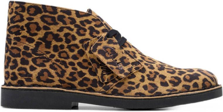 Clarks Winterlaarzen Torhill Moss Desert boots winterboots met markante loopzool