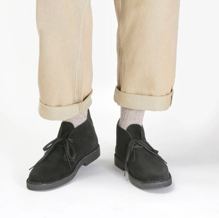 Clarks DESERT~BOOT~EVO~~~~~~~~~~~~~~~ Vrije tijd half-hoogHeren veterschoenHeren sneakers Zwart