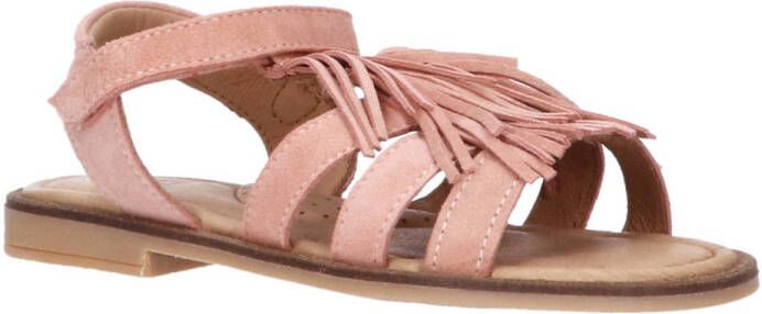 Clic! leren sandalen roze Meisjes Leer Effen 30 | Sandaal van