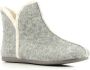 CM Comfort Pantoffels Dames Sloffen Instappers Wol Harde zool Dichte hiel 38650000 Grijs - Thumbnail 1