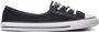 Converse Chuck Taylor All Star Ballet Lace Slip 566775C Vrouwen Zwart Sneakers - Thumbnail 1