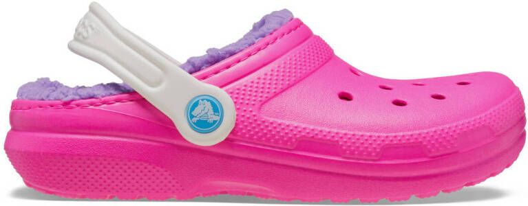 Crocs gevoerde clogs roze lila