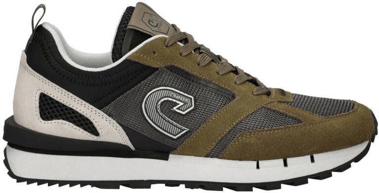 Cruyff Altius suède sneakers groen multi