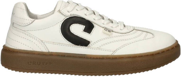 Cruyff Calcio Cup leren sneakers wit