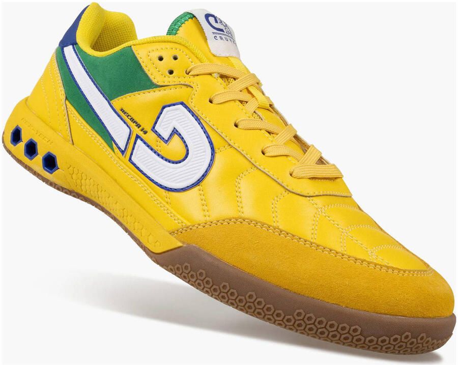 Cruyff Recopa 14 IN senior zaalvoetbalschoenen geel