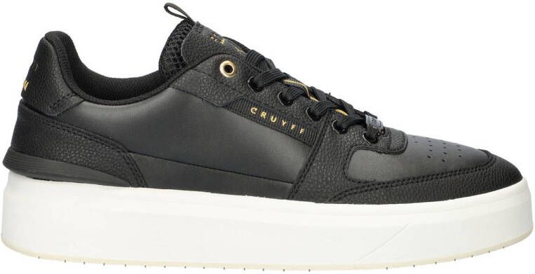 Cruyff Endorsed Tennis leren sneakers zwart