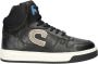 Cruyff Junior Trophy Hi Sneakers Jongens Zwart - Thumbnail 1