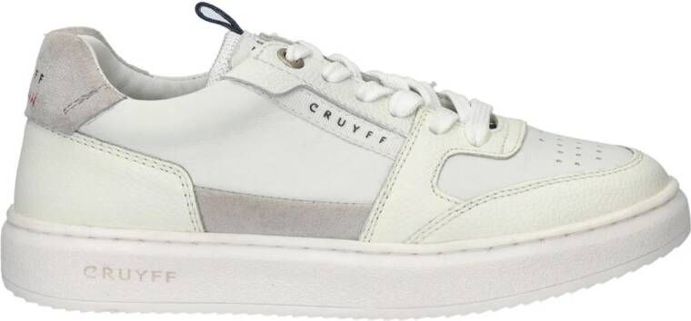 Cruyff Junior Endorsed Lage sneakers Leren Sneaker Jongens Wit