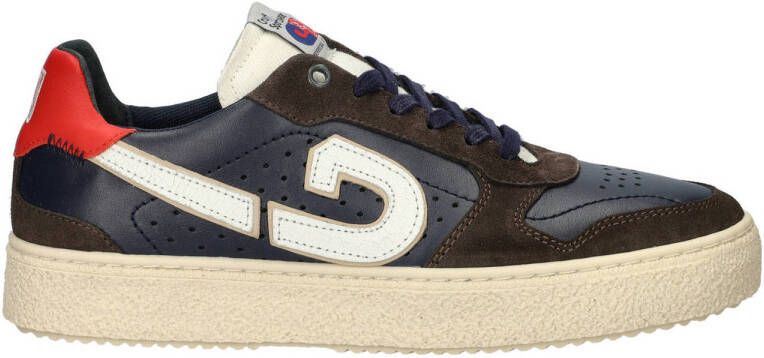 Cruyff Blauw Leren Heren Lage Sneakers Blue Heren