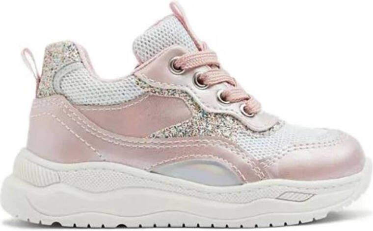 Cupcake Couture chunky sneakers met glitters roze