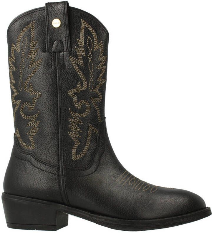 Develab 44374 922 Black Western boots