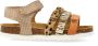 Develab leren sandalen taupe oranje Bruin Meisjes Leer Meerkleurig 25 - Thumbnail 1